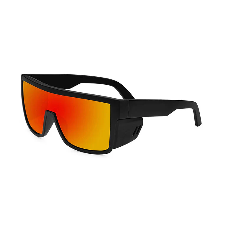 🌞Fris De Lente In Met 50% Korting!🚴♂️Spiegelende Fietszonnebril – UV400 Bescherming & Verwijderbare Zijschermen voor Maximale Oogbescherming - Image 16