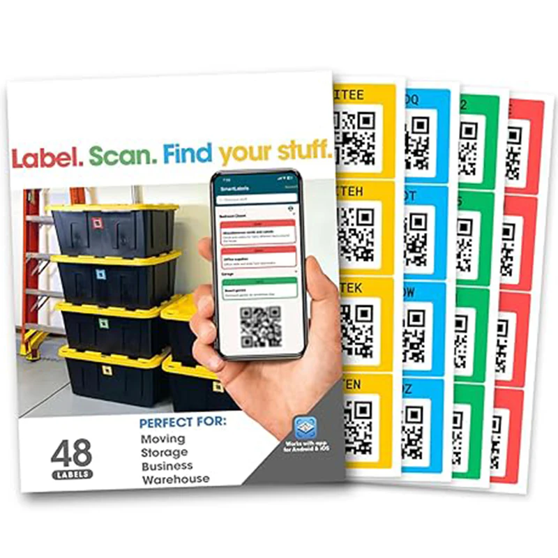 🎉Nieuwjaars Cadeau 50% KORTING!🔍 QR-Code Etiketten voor Opslag – Organiseer Uw Voorraad & Vind Alles in Één Scan! - Image 2