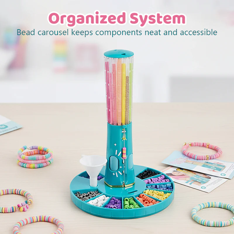 🎨💎 Quick-Click Armbandenset – Easy Click-Ontwerp, Complete Knutselset & Creatief Leerzaam Plezier (Perfect voor Kinderen & Cadeaus)! - Image 5