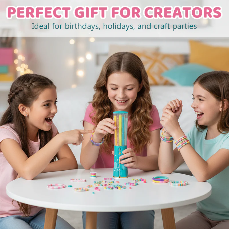 🎨💎 Quick-Click Armbandenset – Easy Click-Ontwerp, Complete Knutselset & Creatief Leerzaam Plezier (Perfect voor Kinderen & Cadeaus)! - Image 8