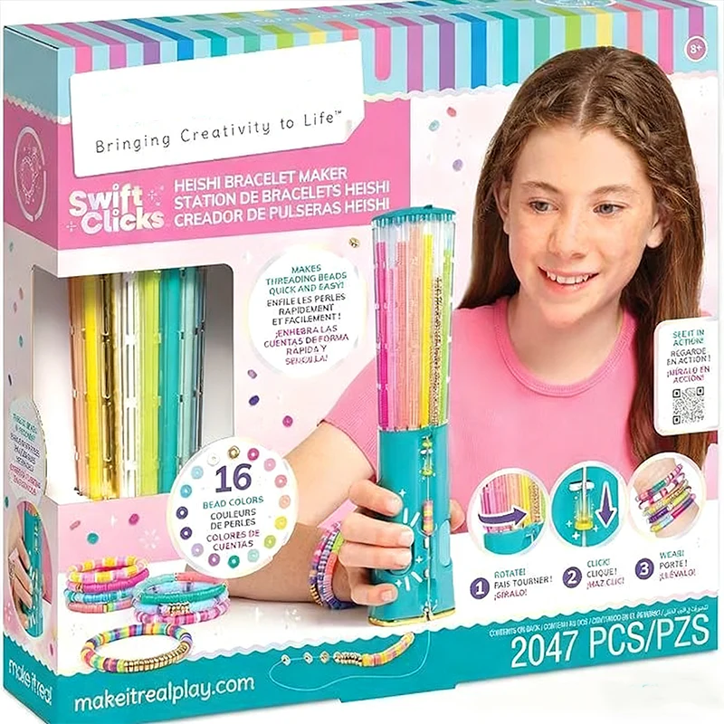🎨💎 Quick-Click Armbandenset – Easy Click-Ontwerp, Complete Knutselset & Creatief Leerzaam Plezier (Perfect voor Kinderen & Cadeaus)! - Image 9