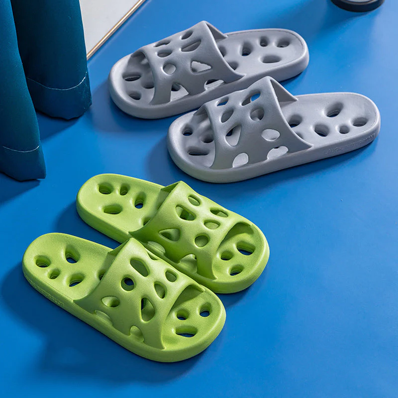 🎉Nieuwjaars Cadeau 50% KORTING!🩴Sneldrogende EVA Badkamerslippers - Antislip, Stille & Ultra-Adezend: Perfect Voor Douche & Zwembad!