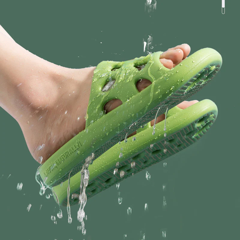 🎉Nieuwjaars Cadeau 50% KORTING!🩴Sneldrogende EVA Badkamerslippers - Antislip, Stille & Ultra-Adezend: Perfect Voor Douche & Zwembad! - Image 2