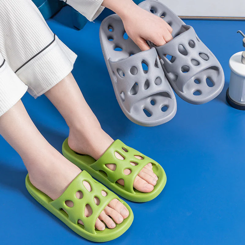 🎉Nieuwjaars Cadeau 50% KORTING!🩴Sneldrogende EVA Badkamerslippers - Antislip, Stille & Ultra-Adezend: Perfect Voor Douche & Zwembad! - Image 5