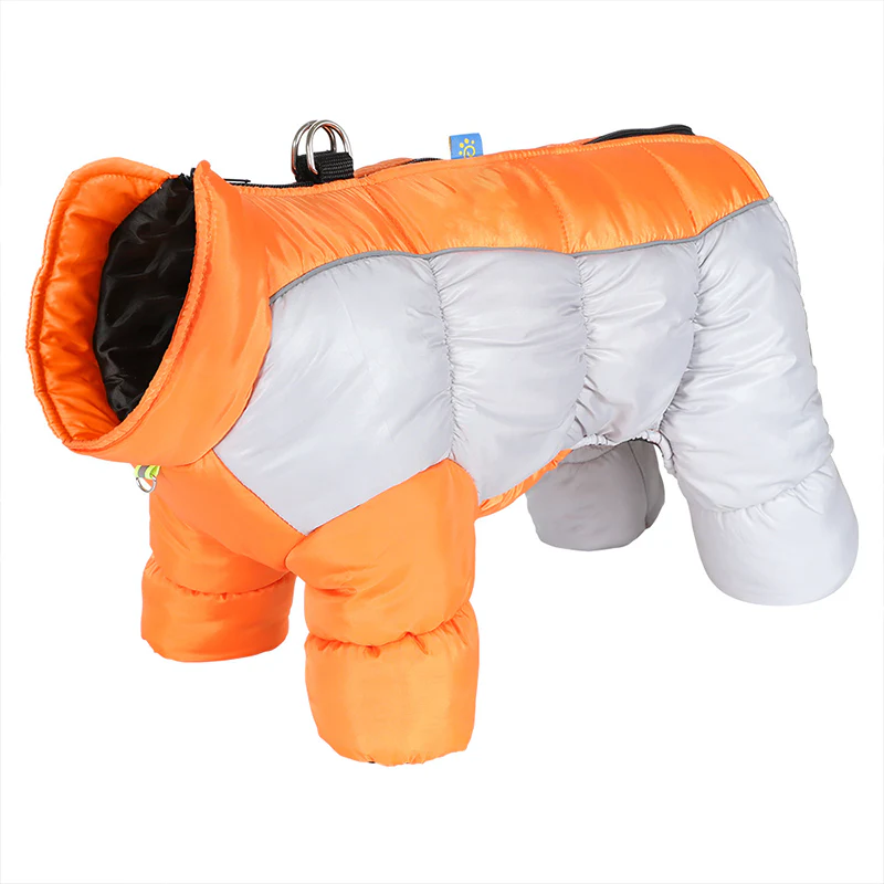 🐾❄️ Reflecterende Waterdichte Warme Hondenjas – Geïntegreerd Harnas, Dikke Isolatie & Veiligheid voor Kleine Honden - Image 14