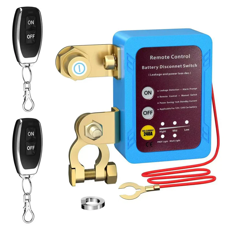 🚗🔌 Auto-Accu-Ontkoppelingsschakelaar met Afstandsbediening – Lagespanningsbeveiliging, Koper Constructie & Slimme Stroomonderbreking（Perfect voor Accu Bescherming!） - Image 12