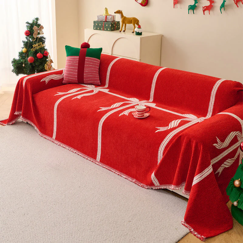 Omkeerbare kerstbankhoes - Image 11