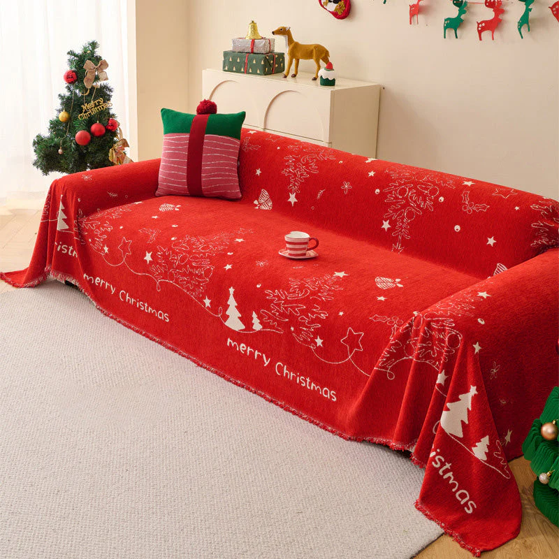 Omkeerbare kerstbankhoes - Image 12