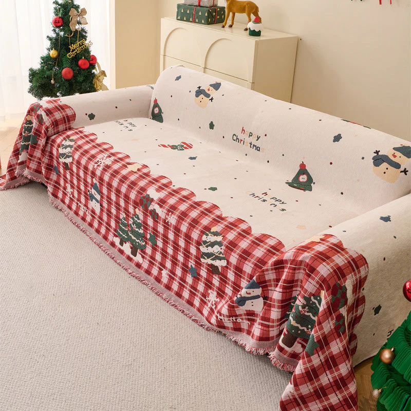 Omkeerbare kerstbankhoes - Image 9