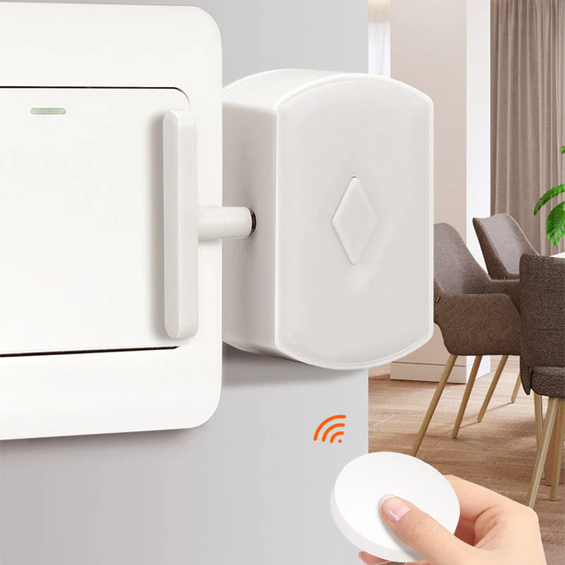 🔌💡 RF Afstandsbedieningsschakelaar voor Verlichting – 10-20m Bereik, 2 Bedieningsmethoden & Gemakkelijke Schuifinstallatie (USB Opladen)!