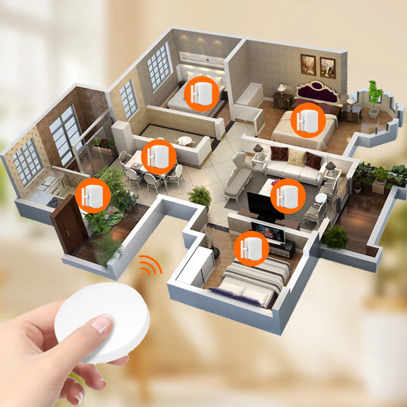 🔌💡 RF Afstandsbedieningsschakelaar voor Verlichting – 10-20m Bereik, 2 Bedieningsmethoden & Gemakkelijke Schuifinstallatie (USB Opladen)! - Image 2
