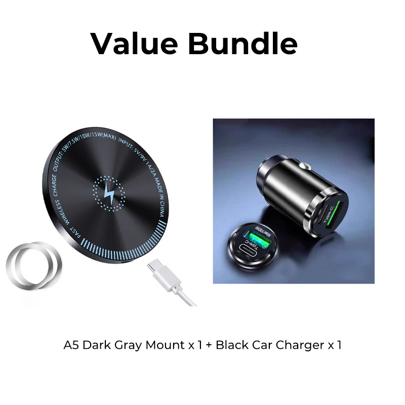 🌞Fris De Lente In Met 50% Korting!🚗RGB Magnetische Draadloze Autoladerhouder – 15W Snel Laden & 360° Rotatie - Image 26