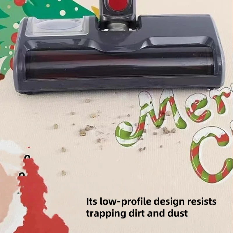 ✨ Feestelijk Rond Kerstboom Tapijt – Antislip, Gemakkelijk Schoonmaken & Warme Vloerbarrière (Kerstsfeer in Elke Kamer!) - Image 6