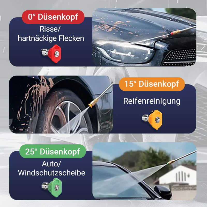 💘Valentijnsaanbieding: 50% Korting!🚿4000 PSI Hogedrukreinigerlansset – Reinig Hoogte & Goots Zonder Ladder! - Image 3