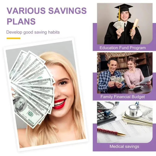 🎉Nieuwjaars Cadeau 50% KORTING!📅Spaaruitdagingenboek met 100 Enveloppen (A5 Imitatieleer) – Leuk Spaarhulpmiddel Voor Familie & Persoonlijke Doelen! - Image 12