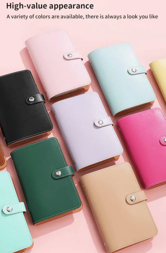 🎉Nieuwjaars Cadeau 50% KORTING!📅Spaaruitdagingenboek met 100 Enveloppen (A5 Imitatieleer) – Leuk Spaarhulpmiddel Voor Familie & Persoonlijke Doelen! - Image 6