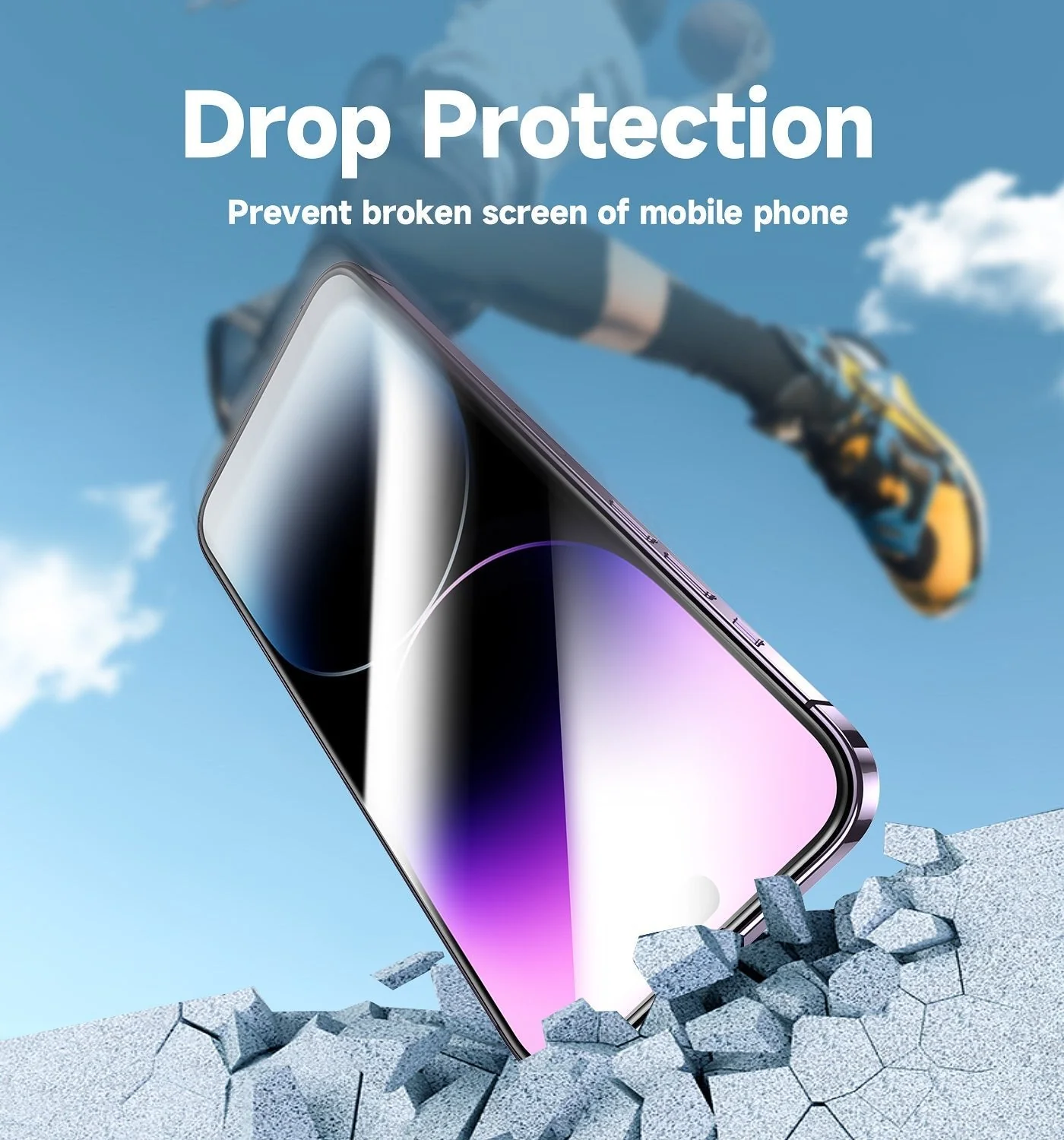📱 2025 Neue Unsichtbare Displayschutzfolie für iPhone – 15-Sekunden-Einfachinstallation, Hochwertiges Gehärtetes Glas (Anti-Fingerabdruck)! - Image 3