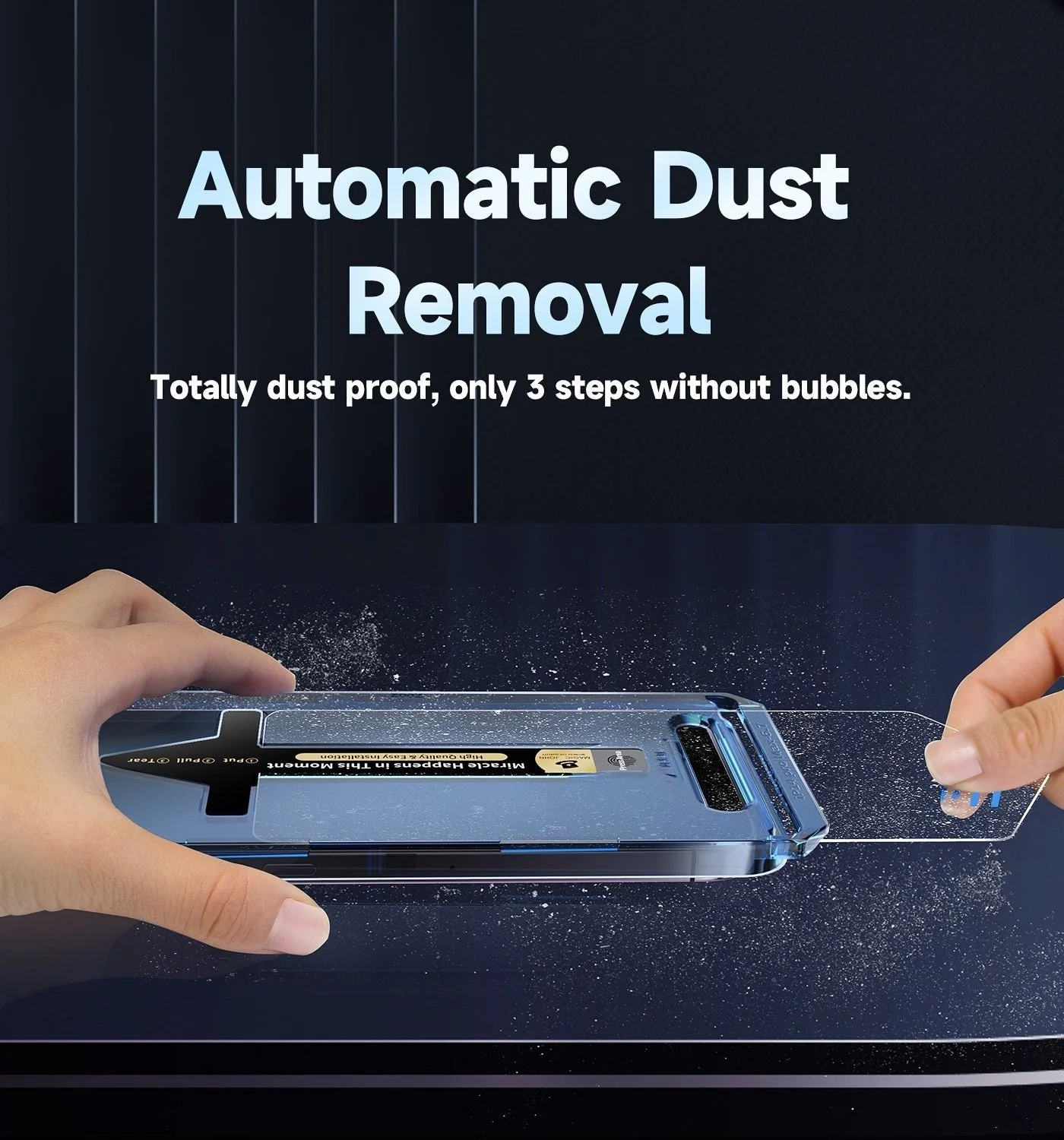 📱 2025 Neue Unsichtbare Displayschutzfolie für iPhone – 15-Sekunden-Einfachinstallation, Hochwertiges Gehärtetes Glas (Anti-Fingerabdruck)! - Image 9