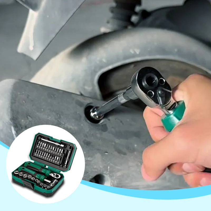 🎉Nieuwjaars Cadeau 50% KORTING!🛠️40-delige Draagbare Multifunctionele Schroevendraaierset: Volledige Maatdekking & Duurzaam – Perfect Voor Klussen Thuis & Onderweg!