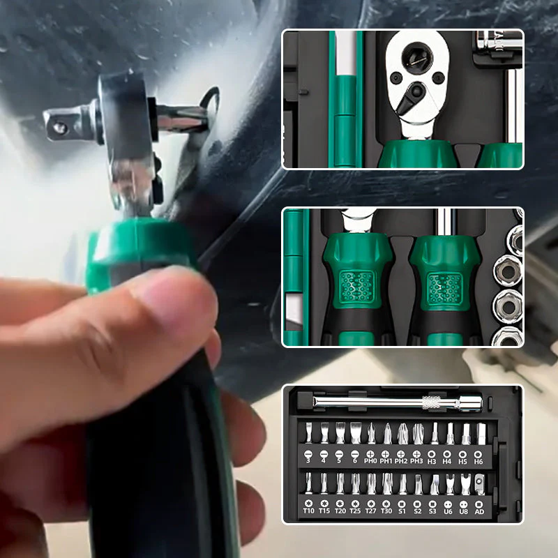 🎉Nieuwjaars Cadeau 50% KORTING!🛠️40-delige Draagbare Multifunctionele Schroevendraaierset: Volledige Maatdekking & Duurzaam – Perfect Voor Klussen Thuis & Onderweg! - Image 2