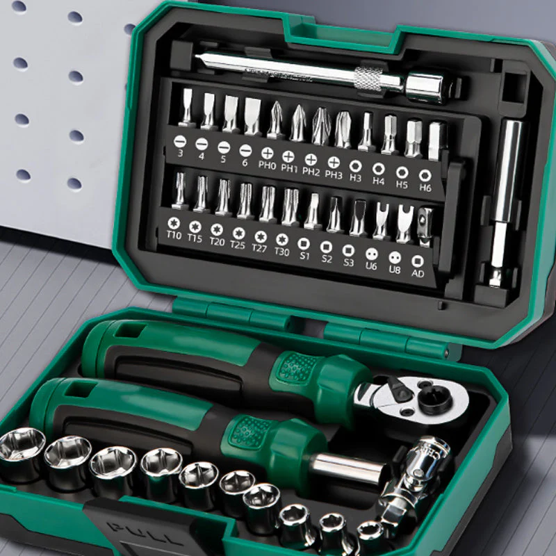 🎉Nieuwjaars Cadeau 50% KORTING!🛠️40-delige Draagbare Multifunctionele Schroevendraaierset: Volledige Maatdekking & Duurzaam – Perfect Voor Klussen Thuis & Onderweg! - Image 7