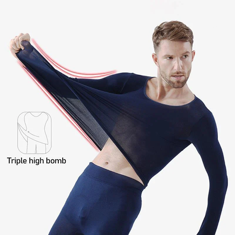 🔥🧥 Naadloze Elastische Thermische Binnenkleding – 37℃ Zelfverwarmend (65% Warmer!) + Ultra Elastisch (Man/Vrouw)! - Image 4
