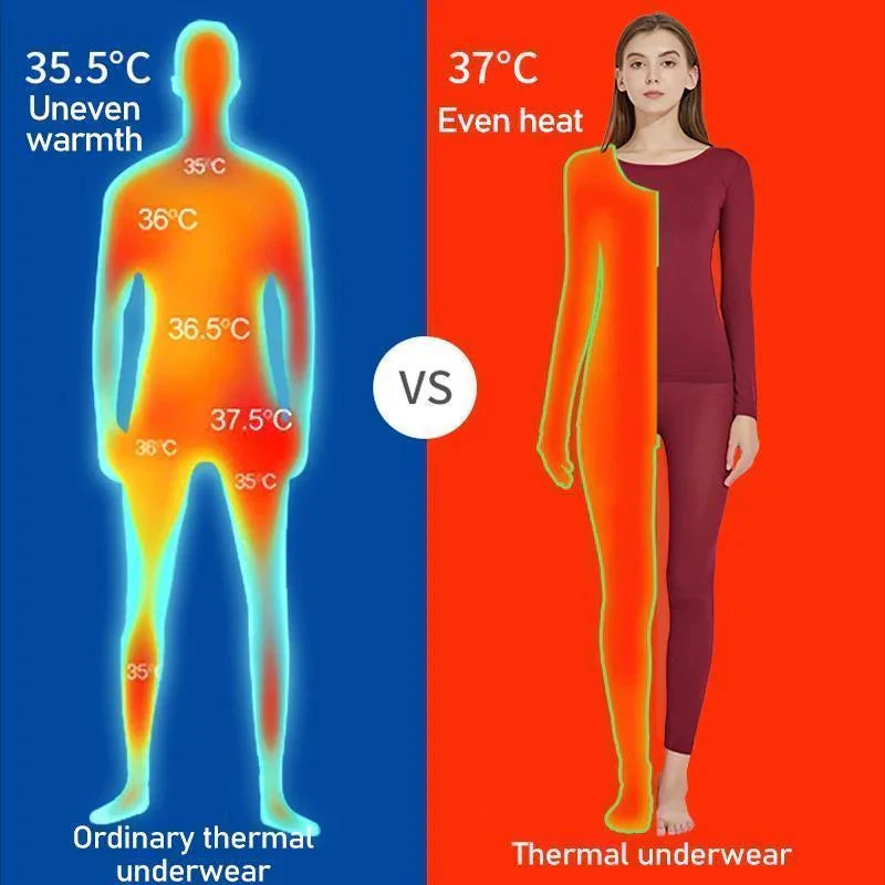 🔥🧥 Naadloze Elastische Thermische Binnenkleding – 37℃ Zelfverwarmend (65% Warmer!) + Ultra Elastisch (Man/Vrouw)! - Image 6