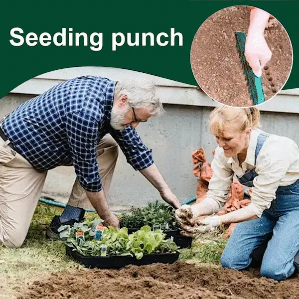 50% KORTING🌱Tuinzaadafstandhouder en -zaaier – Precisiezaaigereedschap met 12 gaten - Image 3