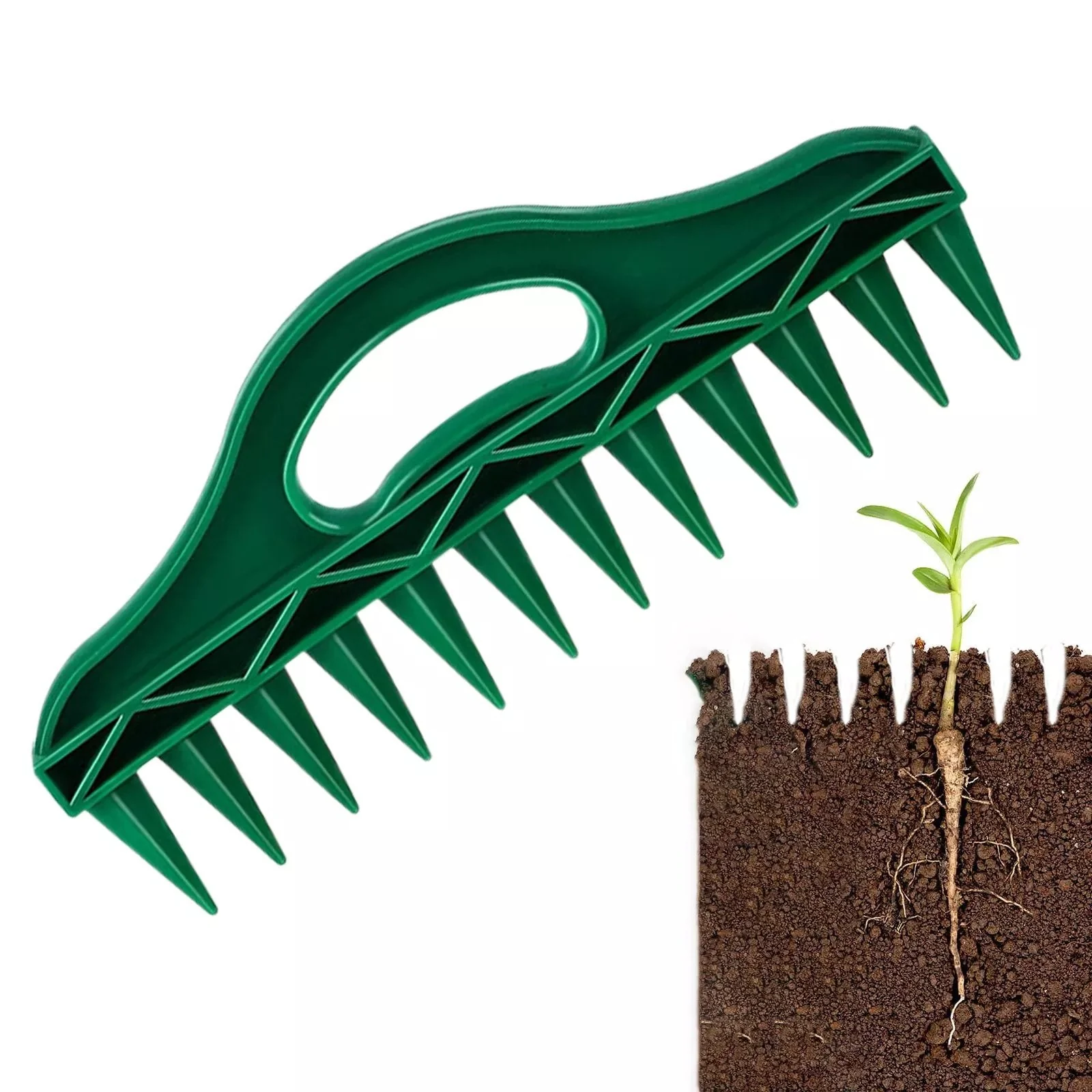 50% KORTING🌱Tuinzaadafstandhouder en -zaaier – Precisiezaaigereedschap met 12 gaten - Image 8