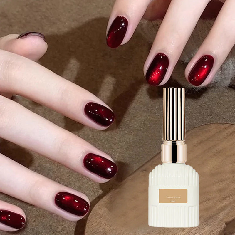 Glanzende Cat Eye gel nagellak - Image 2