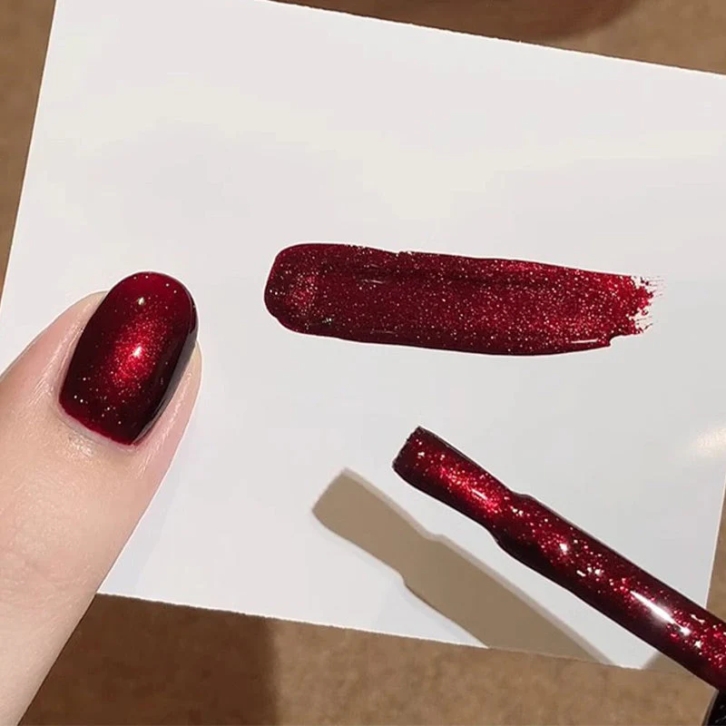 Glanzende Cat Eye gel nagellak - Image 3