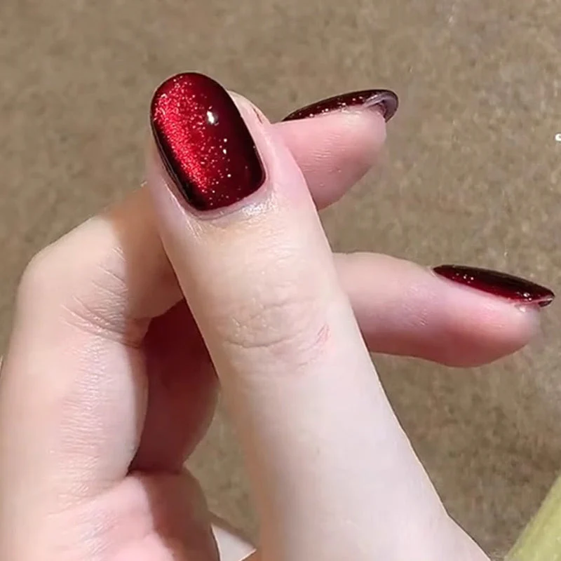 Glanzende Cat Eye gel nagellak - Image 5