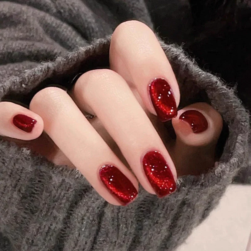 Glanzende Cat Eye gel nagellak - Image 7