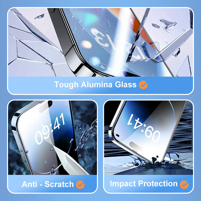 Koop 1 krijg 1 gratis 🔥 iPhone Anti-glare Screen Protector - Geen bubbels Geen stof - Image 4