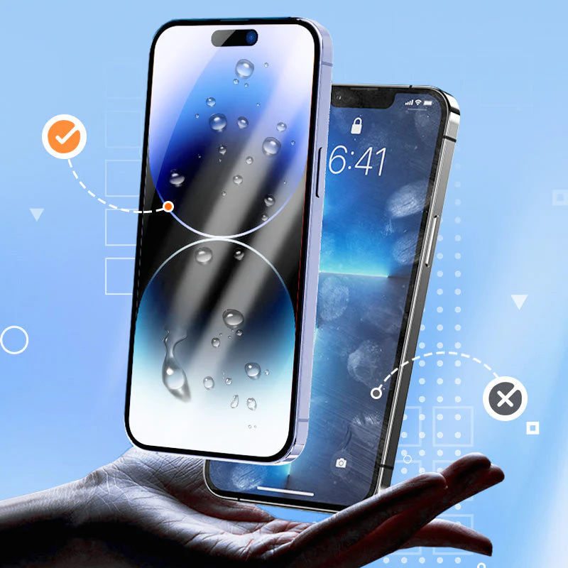 Koop 1 krijg 1 gratis 🔥 iPhone Anti-glare Screen Protector - Geen bubbels Geen stof - Image 8