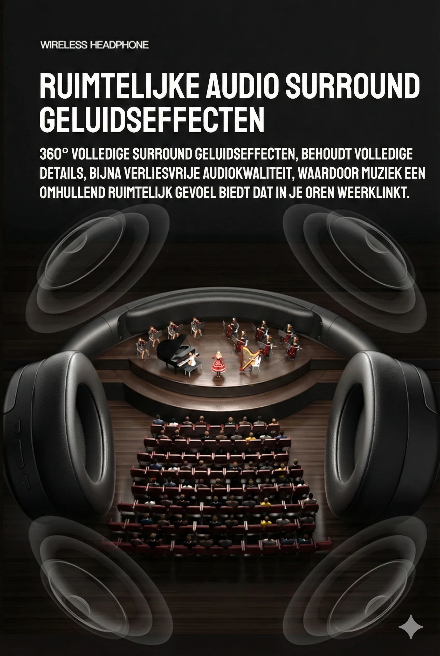 🌞Fris De Lente In Met 50% Korting!🎧 Hoofdtelefoon – Voel de Bass, Luister 40 Uur Lang! - Image 7