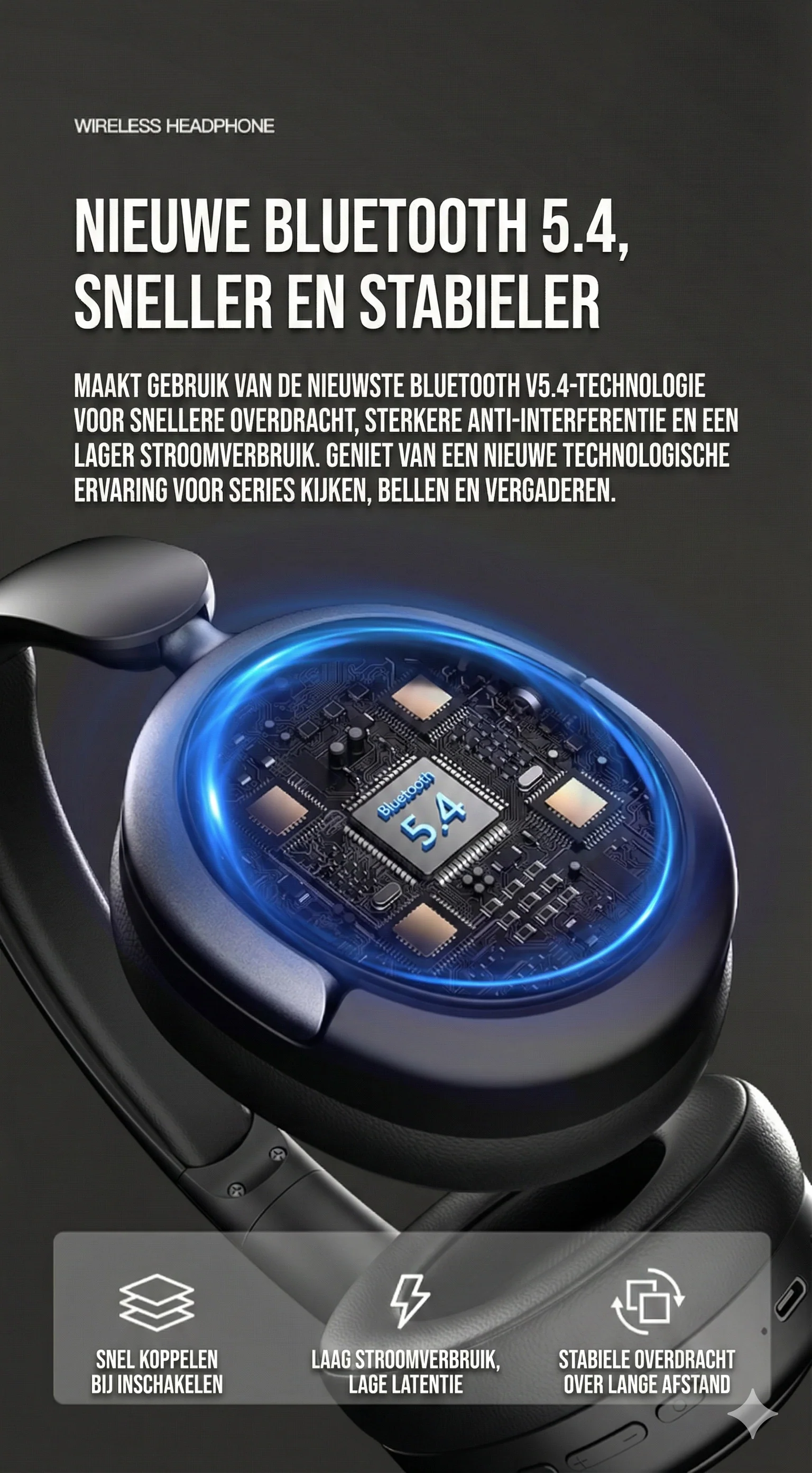 🌞Fris De Lente In Met 50% Korting!🎧 Hoofdtelefoon – Voel de Bass, Luister 40 Uur Lang! - Image 8