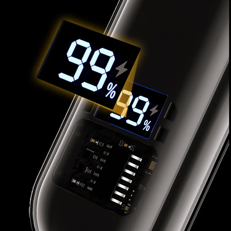 ✨ Slimme Elektrische Neushaartrimmer – Pijnloos Trimmen, LED Batterijdisplay & Waterdicht (Discreet & Efficiënt Oplossing!) - Image 3