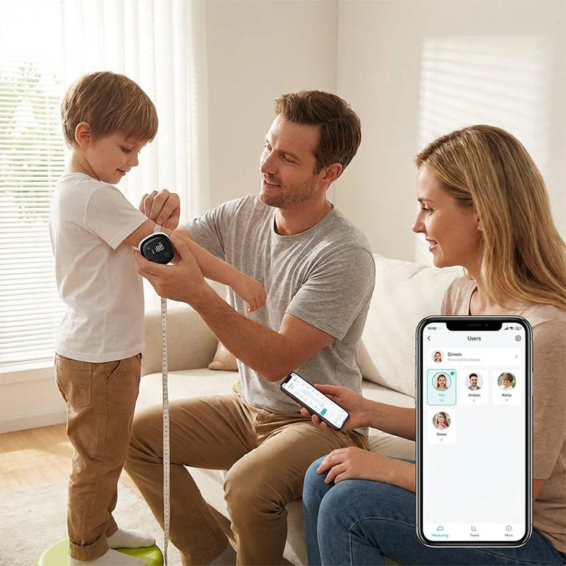 💘Valentijnsaanbieding: 50% Korting! 📏Slimmes Lichaamsmeetlint met App-Synchronisatie – Magnetisch & Einhandbedienung! - Image 8