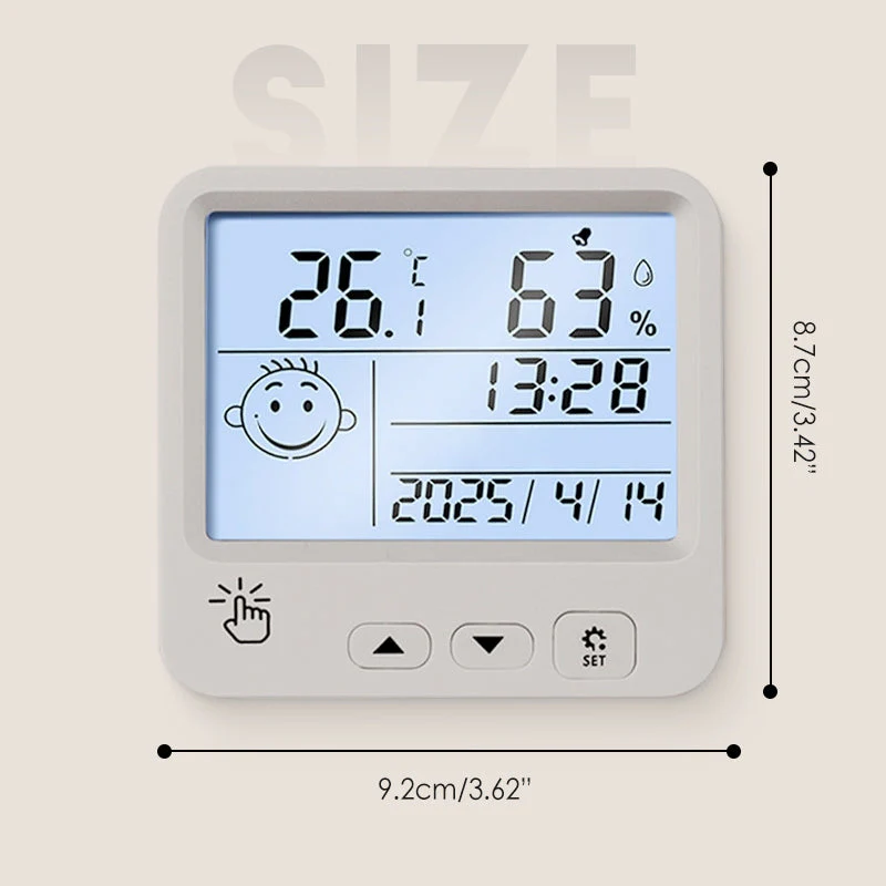 Slimme digitale bureaubladhygrometer-thermometer - Image 9
