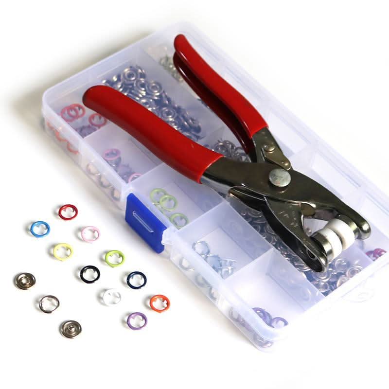 💘Valentijnsaanbieding: 50% Korting!🔘Metaal Drukknoopset met Tang – 9,5mm | Milieuvriendelijk Koper | Geen Hamer/Gat Nodig! - Image 7