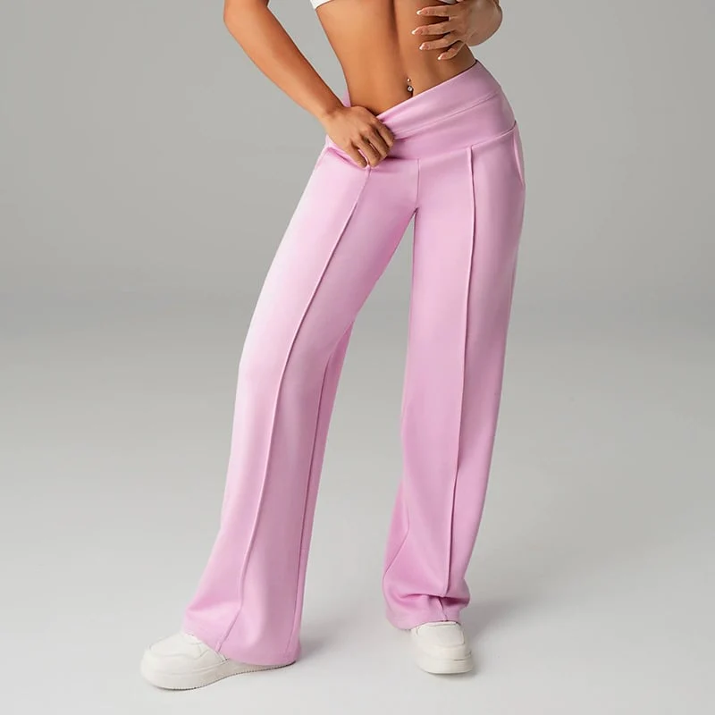 🎉Nieuwjaars Cadeau 50% KORTING!🛍️Dames Hoogtaille Wijde Pijpen Broek: Echte Zakken + Stretchstof – Comfortabel & Stijlvol Voor Elke Dag! - Image 5