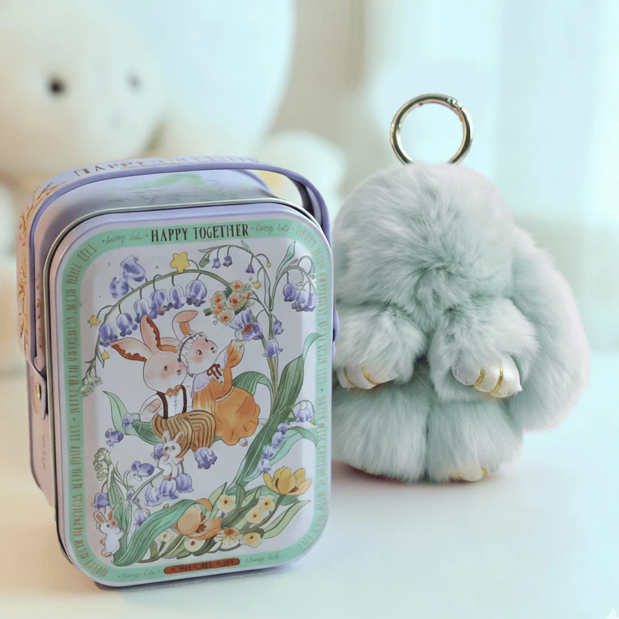 🌞Fris De Lente In Met 50% Korting!🐰 Handgemaakte Zachte Konijnen PomPom Sleutelhanger – Imitatiebont & Schattig Tasaccessoire! - Image 22