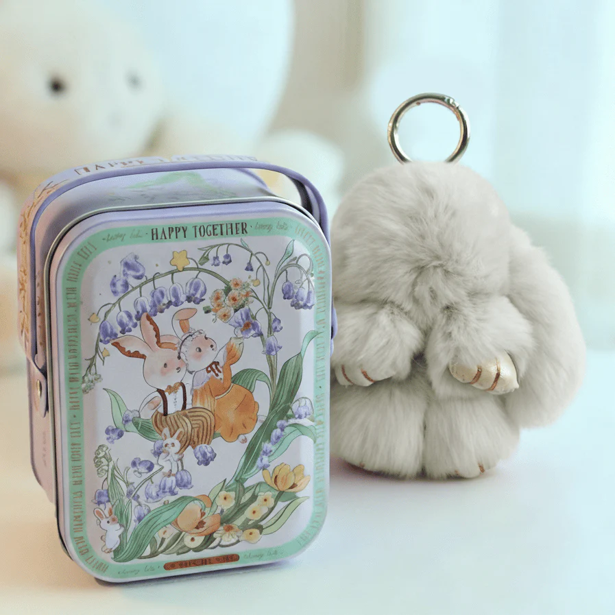 🌞Fris De Lente In Met 50% Korting!🐰 Handgemaakte Zachte Konijnen PomPom Sleutelhanger – Imitatiebont & Schattig Tasaccessoire! - Image 23