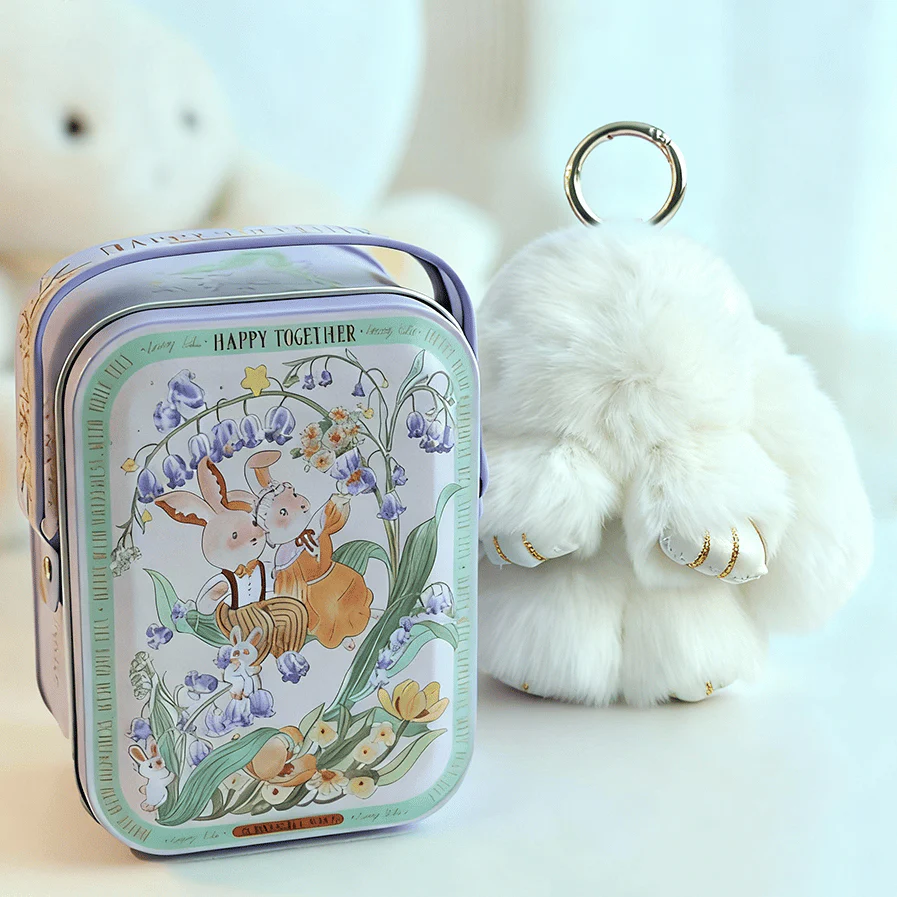 🌞Fris De Lente In Met 50% Korting!🐰 Handgemaakte Zachte Konijnen PomPom Sleutelhanger – Imitatiebont & Schattig Tasaccessoire! - Image 27