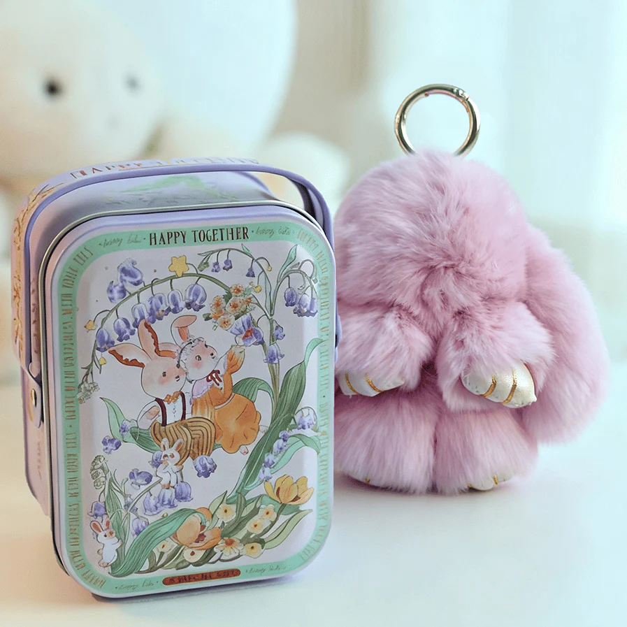 🌞Fris De Lente In Met 50% Korting!🐰 Handgemaakte Zachte Konijnen PomPom Sleutelhanger – Imitatiebont & Schattig Tasaccessoire! - Image 28