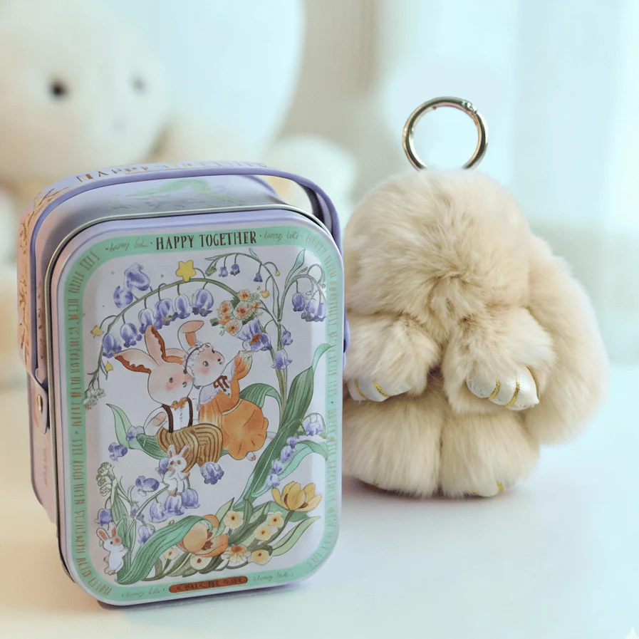 🌞Fris De Lente In Met 50% Korting!🐰 Handgemaakte Zachte Konijnen PomPom Sleutelhanger – Imitatiebont & Schattig Tasaccessoire! - Image 29