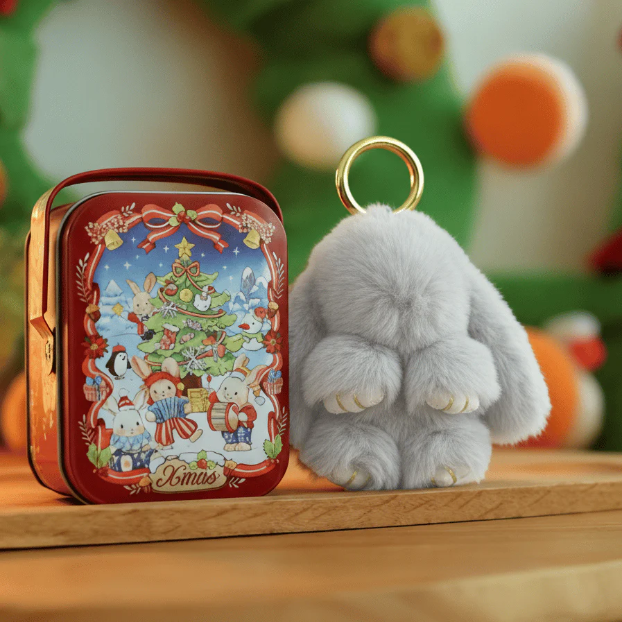 🌞Fris De Lente In Met 50% Korting!🐰 Handgemaakte Zachte Konijnen PomPom Sleutelhanger – Imitatiebont & Schattig Tasaccessoire! - Image 31