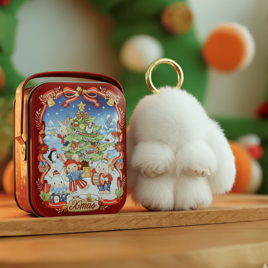 🌞Fris De Lente In Met 50% Korting!🐰 Handgemaakte Zachte Konijnen PomPom Sleutelhanger – Imitatiebont & Schattig Tasaccessoire! - Image 36