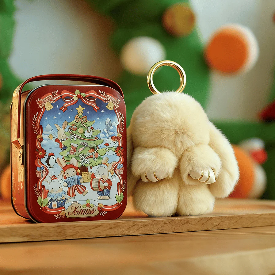 🌞Fris De Lente In Met 50% Korting!🐰 Handgemaakte Zachte Konijnen PomPom Sleutelhanger – Imitatiebont & Schattig Tasaccessoire! - Image 37
